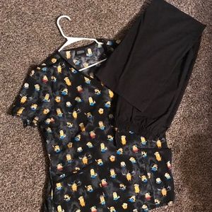 Women’s Minion Scrubs.